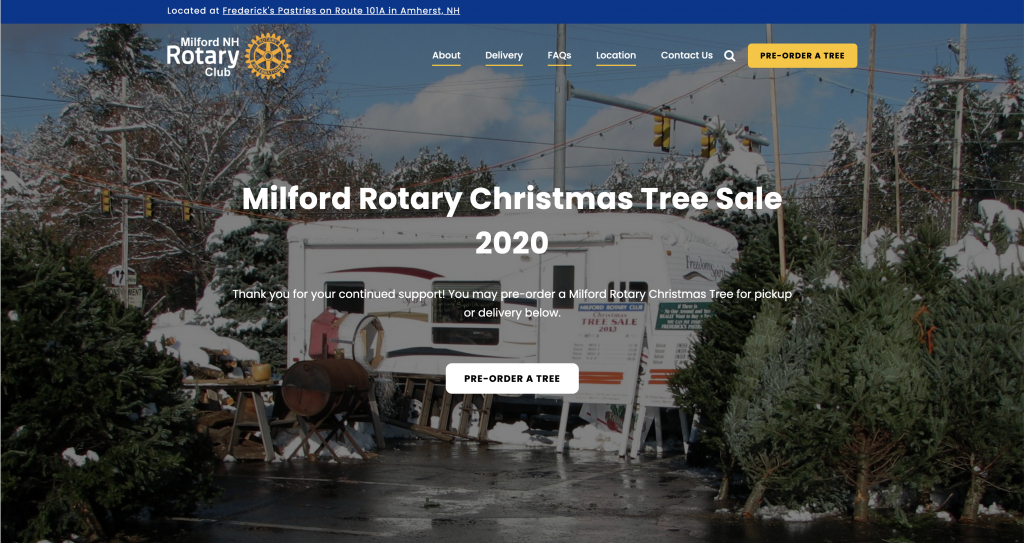 Milford Rotary Christmas Trees