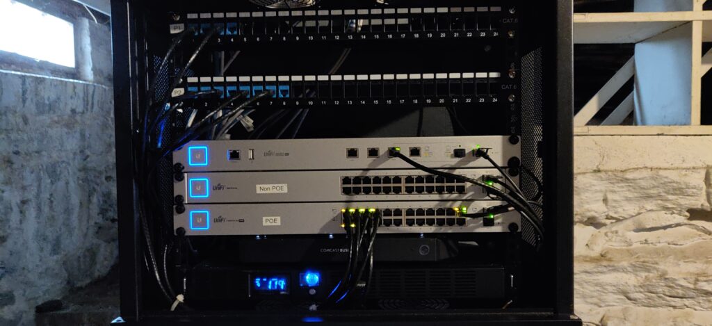 wydraTEK network  installations include the necessary hardware and configuration to support the setup for today, as well as future growth considerations.